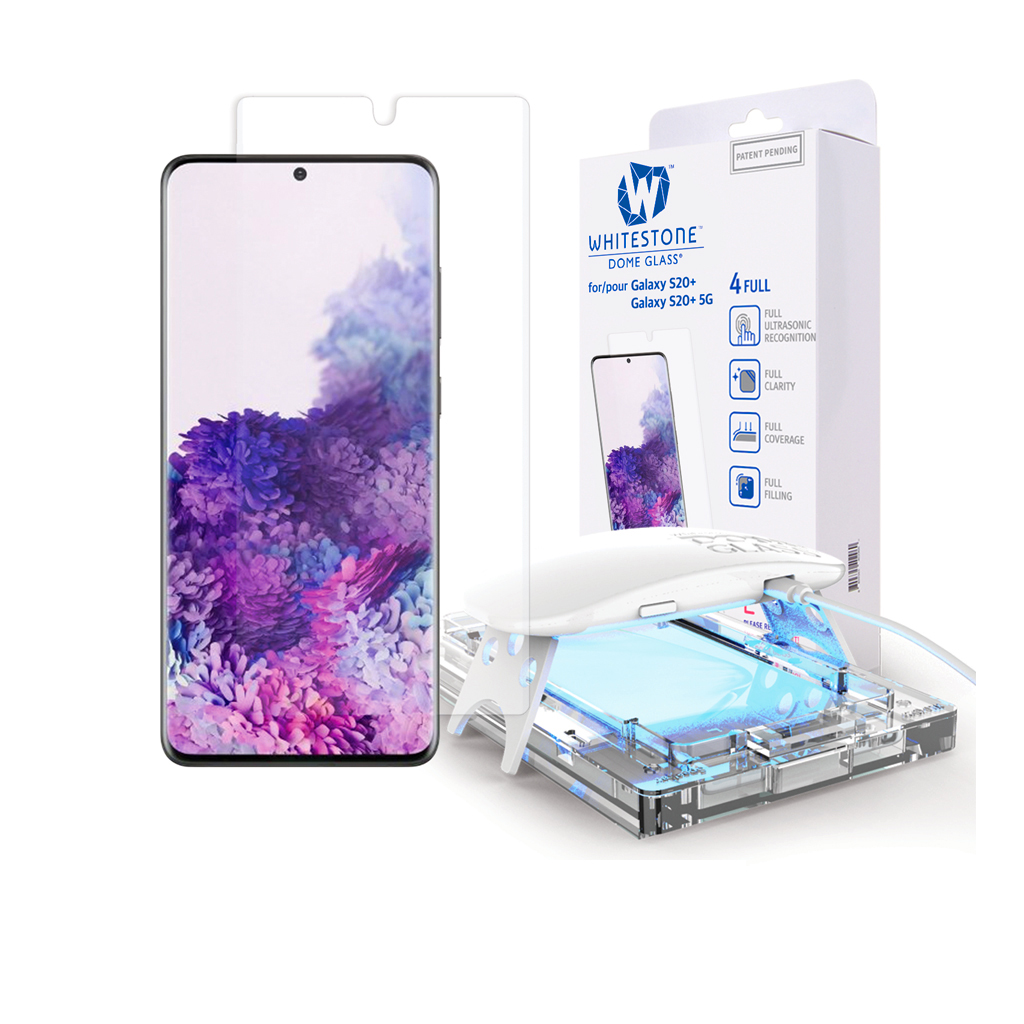 Lens Protector Whitestone Dome Glass S20 Plus Installation Korean