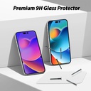 Korean Whitestone Dome Apple Iphone 14 Plus (6.7 inch) Screen Protector with UV Light [1 PACK GLASS]