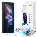 Korean Whitestone UV Dome Glass for Samsung Galaxy Z Fold 3 (6.2 inch) Front Screen Protector with UV Light [2 Pack Glass]