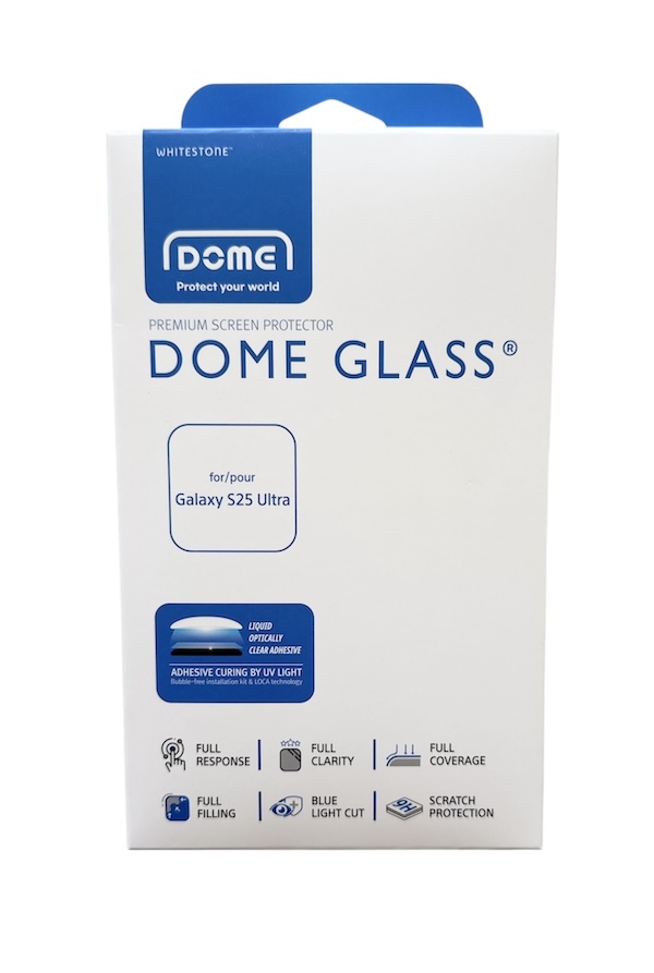 Korean Whitestone UV Dome Glass | Samsung Galaxy S25 Ultra  Screen Protector with UV Light [1 Pack Glass]